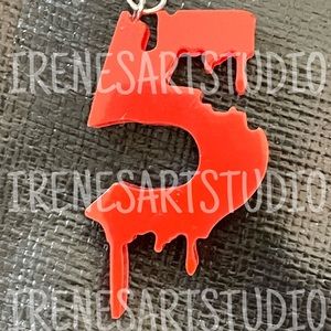 HORROR NUMBER 5 KEYCHAIN